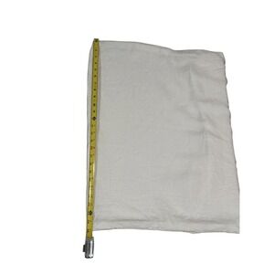 Quince 100% European Linen Euro Pillowcase White Single Square 22x26